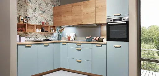 Modern Kitchens Cabinets and Remodeling AQUA SUPERMATT TOUCH