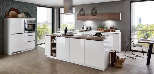 Modern Kitchens Cabinets and Remodeling ALPINE WHITE HIGH GLOSS FLASH