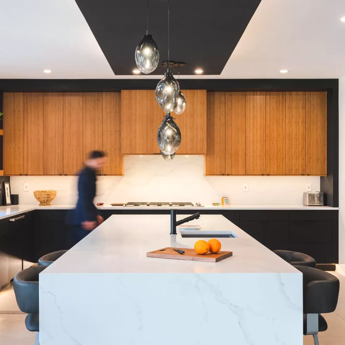 Modern Kitchen Remodel in Potomac, MD by Boss Design Center project photo
