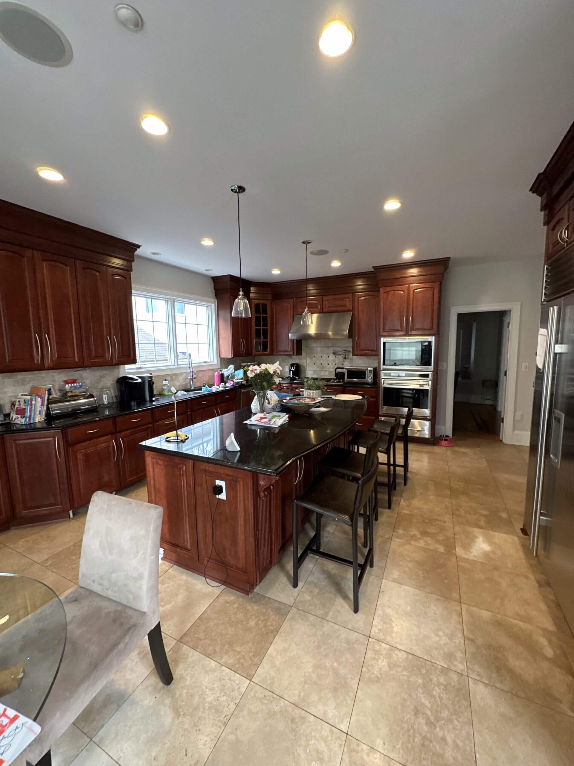 BEFORE PICTURE OF THE KITCHEN IN BETHESDA MD